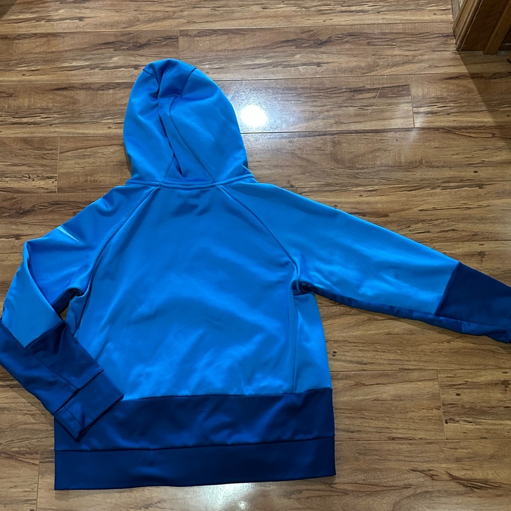 Nike Vibrant Blue Pullover Hoodie Youth XL - EUC - Picture 3 of 7